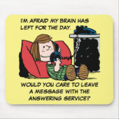 Peppermint Patty op de Telefoon Muismat (Voorkant)