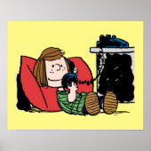 Peppermint Patty op de Telefoon Poster (Voorkant)