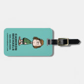 Peppermint Patty Rolling Eyes Bagagelabel (Voorkant horizontaal)