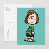 Peppermint Patty Rolling Eyes Briefkaart (Voorkant / Achterkant)