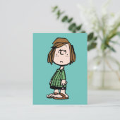 Peppermint Patty Rolling Eyes Briefkaart (Staand voorkant)