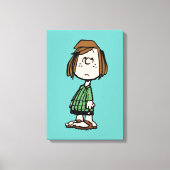 Peppermint Patty Rolling Eyes Canvas Afdruk (Voorkant)