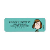 Peppermint Patty Rolling Eyes Etiket (Voorkant)