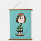 Peppermint Patty Rolling Eyes Hangend Wandkleed (Voorkant)