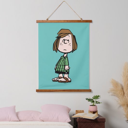 Peppermint Patty Rolling Eyes Hangend Wandkleed (Slaapkamer)