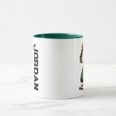 Peppermint Patty Rolling Eyes | Jouw namen toevoeg Mok (Midden)