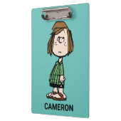 Peppermint Patty Rolling Eyes Klembord (Links)