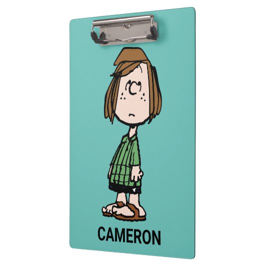 Peppermint Patty Rolling Eyes Klembord (Links)