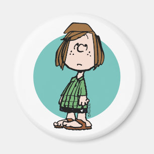 Peppermint Patty Rolling Eyes Magneet