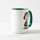 Peppermint Patty Rolling Eyes Mok (Voorkant rechts)