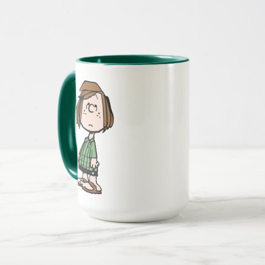 Peppermint Patty Rolling Eyes Mok (Voorkant links)