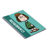 Peppermint Patty Rolling Eyes Notitieboek (Rechterzijde)