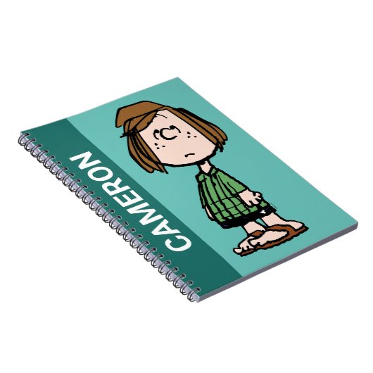 Peppermint Patty Rolling Eyes Notitieboek (Rechterzijde)