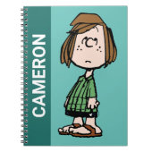 Peppermint Patty Rolling Eyes Notitieboek (Voorkant)
