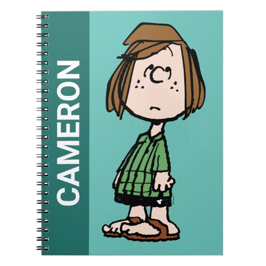 Peppermint Patty Rolling Eyes Notitieboek (Voorkant)