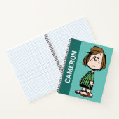 Peppermint Patty Rolling Eyes Notitieboek (Binnen)
