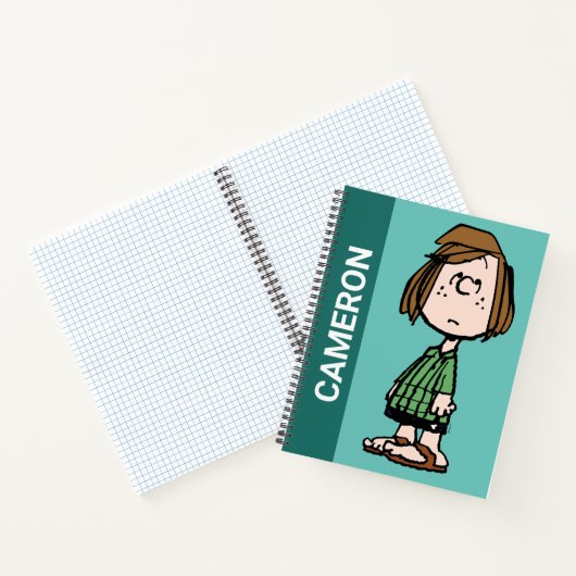Peppermint Patty Rolling Eyes Notitieboek (Binnen)