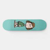 Peppermint Patty Rolling Eyes Persoonlijk Skateboard (Horizontaal)