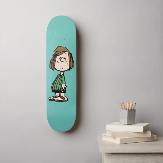 Peppermint Patty Rolling Eyes Persoonlijk Skateboard (Muurkunst)