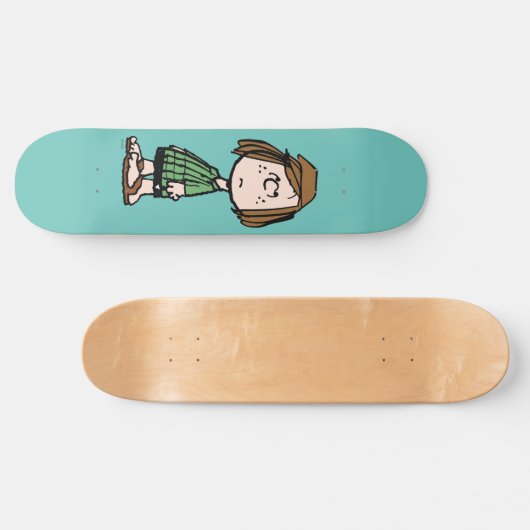 Peppermint Patty Rolling Eyes Persoonlijk Skateboard (Horizontaal)