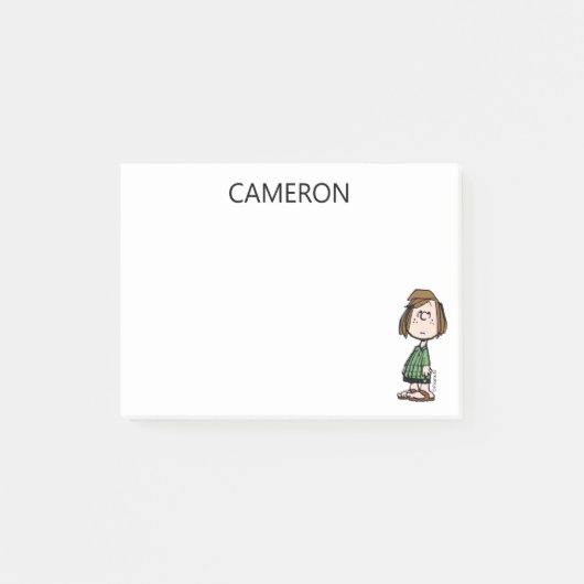 Peppermint Patty Rolling Eyes Post-it® Notes (Voorkant)