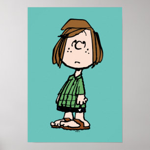 Peppermint Patty Rolling Eyes Poster