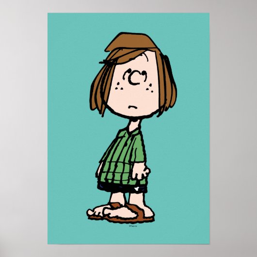 Peppermint Patty Rolling Eyes Poster (Voorkant)