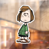Peppermint Patty Rolling Eyes Raamsticker (Vel 2)