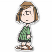Peppermint Patty Rolling Eyes Sticker (Voorkant)