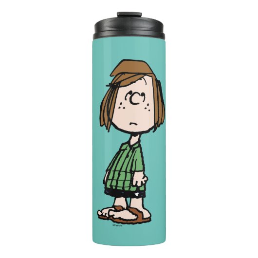 Peppermint Patty Rolling Eyes Thermosbeker (Voorkant)