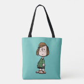 Peppermint Patty Rolling Eyes Tote Bag (Achterkant)