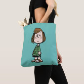 Peppermint Patty Rolling Eyes Tote Bag (Dichtbij)