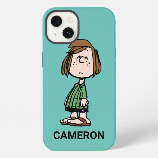 Peppermint Patty Rolloog iPhone Hoesje (Achterkant)