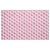 Peppermint roze paisley op wit stof (Fat Quarter)