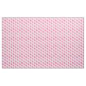 Peppermint roze paisley op wit stof (Yard (91,4 cm))