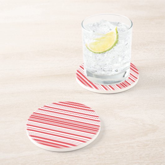 Peppermint Sandstone-Onderzetter Zandsteen Onderzetter (Zijkant)