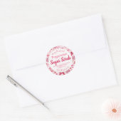 Peppermint Scented kerstSugar Scrub Labels (Envelop)