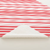 Peppermint Sherpa Blanket (3 formaten) Sherpa Deken (3/4)