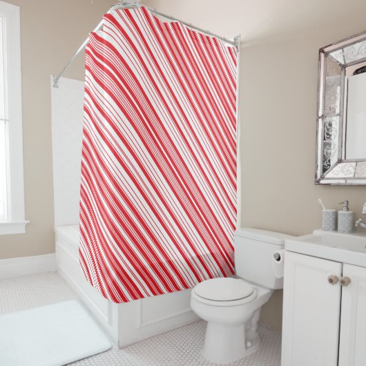 Peppermint Shower Curtain Douchegordijn (In situ)