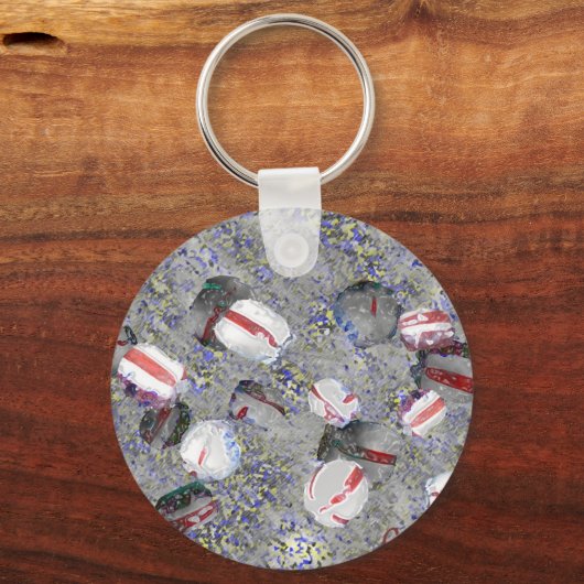 Peppermint-Sleutelhanger Sleutelhanger (Voorkant)