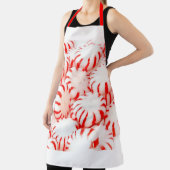 Peppermint Snoep All-Over-Print Long Apron Schort (Insitu)