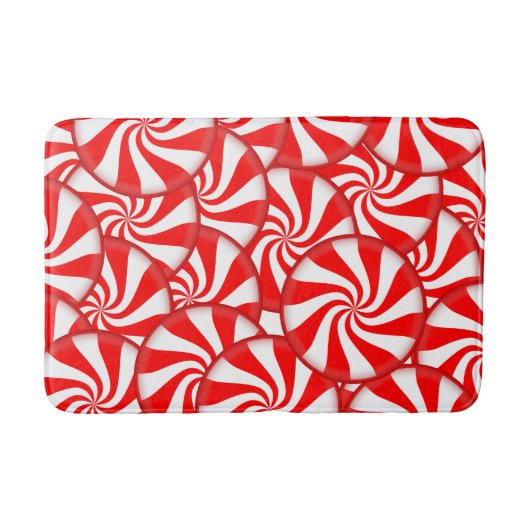 Peppermint-Snoep Badmat (Voorkant)