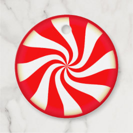 Peppermint-Snoep Bedankjes Labels