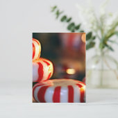 Peppermint-Snoep Briefkaart (Staand voorkant)