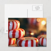 Peppermint-Snoep Briefkaart (Voorkant / Achterkant)