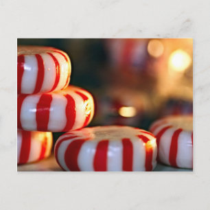 Peppermint-Snoep Briefkaart