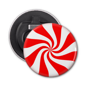 Peppermint-Snoep Button Flesopener