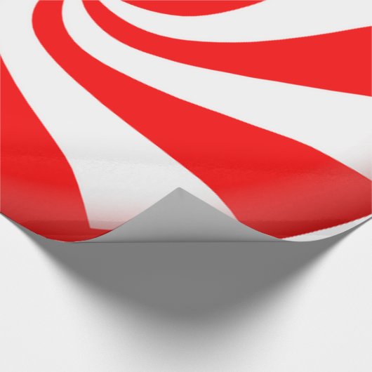 Peppermint-Snoep Cadeaupapier (Hoek)