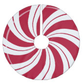 Peppermint Snoep Double Swirl Kerstboom Rok (Voorkant)