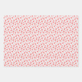 Peppermint snoep en inspirerend woorden inpakpapier vel (Voorkant)